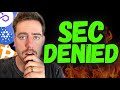 THE ENTIRE MARKET IS CHANGING! SEC DENIED IN COURT! $8 Billion Of Altcoins FROZEN ON NEW EXCHANGE!🚨