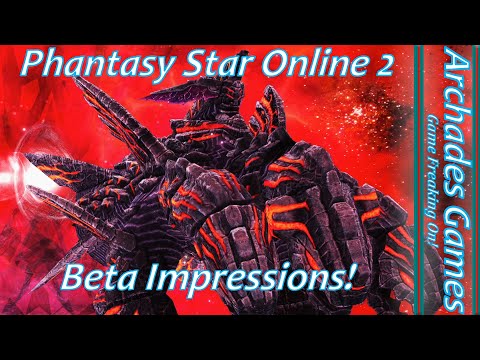 Видео: Phantasy Star 360 Open Beta