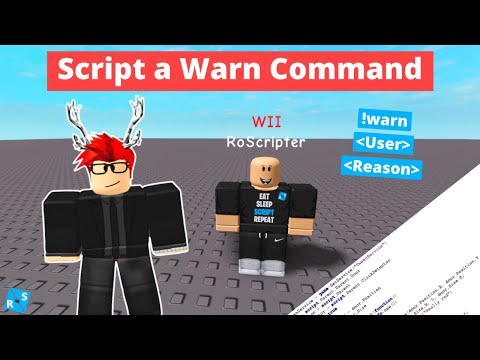 Roblox Scripting Tutorial: How to Script a Warn Command