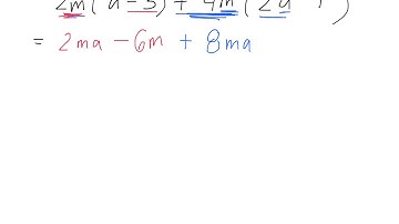 How to expand and simplify polynomials 2.6 gr 9 academic
