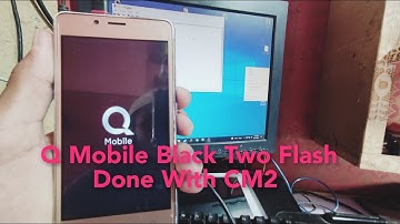Q Mobile Black Two Unlock Pattern with CM2 | Q Mobile Black Two Flash with CM2