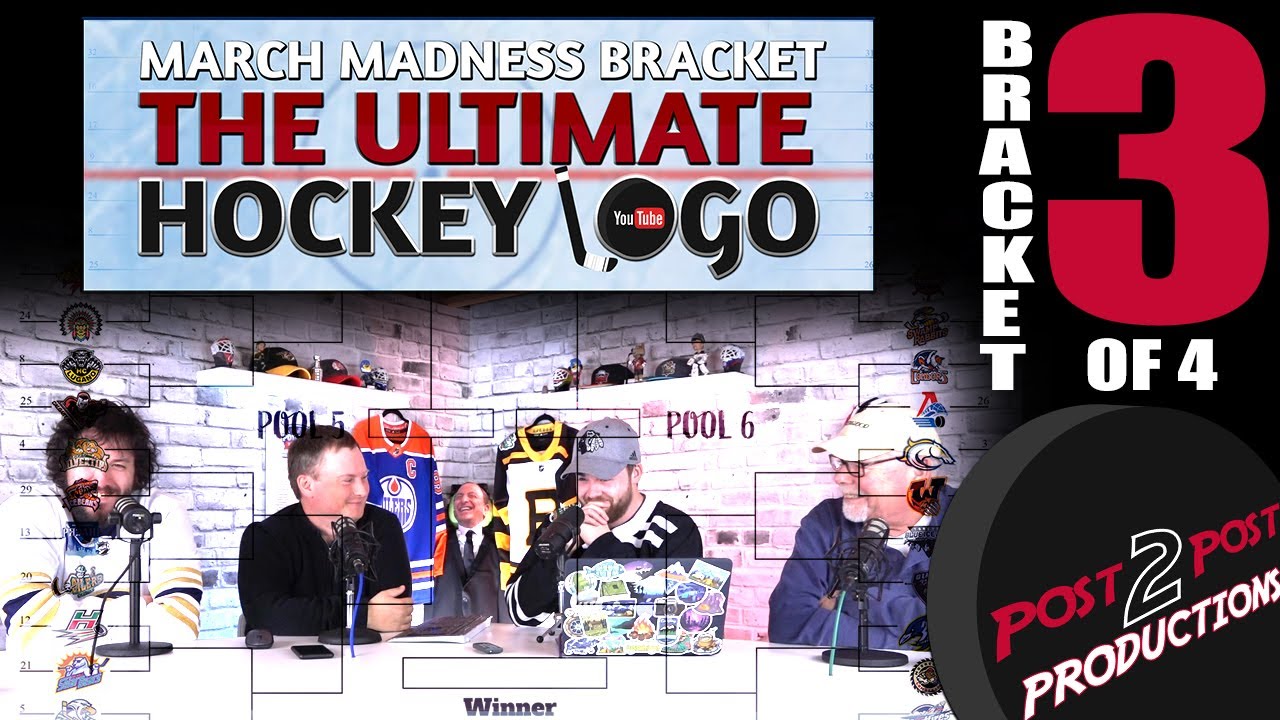 March Madness: The Ultimate Hockey Logo Series! BRACKET 3 of 4! March Madness: The Ultimate Hockey Logo Series! BRACKET 3 of 4!