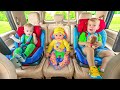 Oliver and Adam Let’s Buckle Up Story | Car Safety for Kids