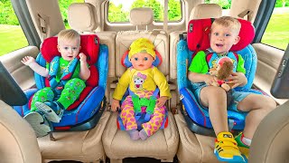 oliver and adam lets buckle up story car safety for kids