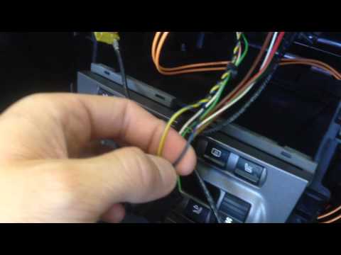 Porsche NavTV NTV-kit210 can bus wires tip Fiber optic HUR