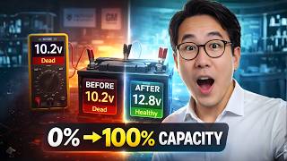 Dead Car Battery? Thirty-Cent Fix Revives It FOREVER