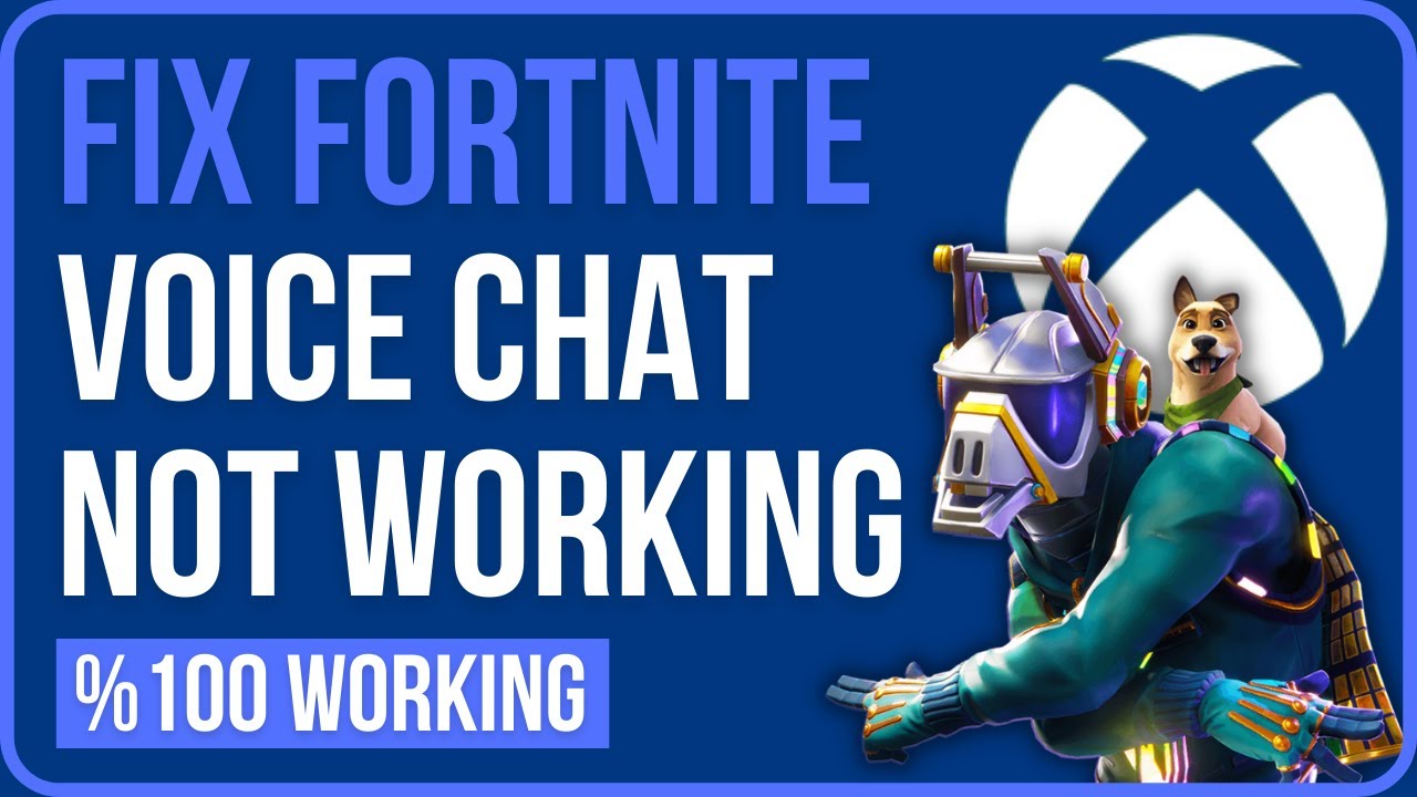 How To Fix Game Chat Audio in Fortnite (Voice Chat Not Working) 