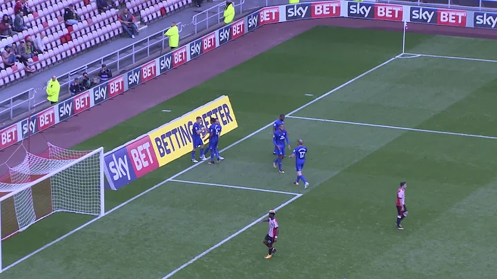 JOE RALLS GOAL v SUNDERLAND