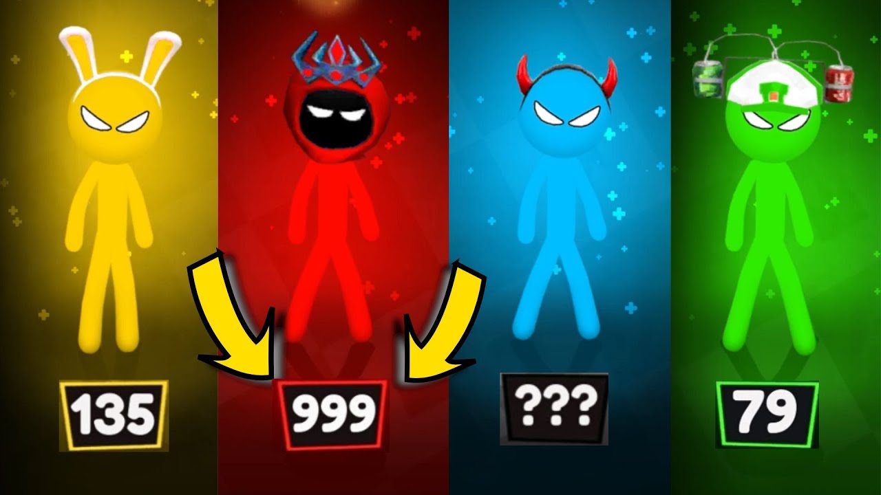 Stickman 🥇BEST MINIGAMES Tournament - Stickman Party 1 2 3 4 Player 2026