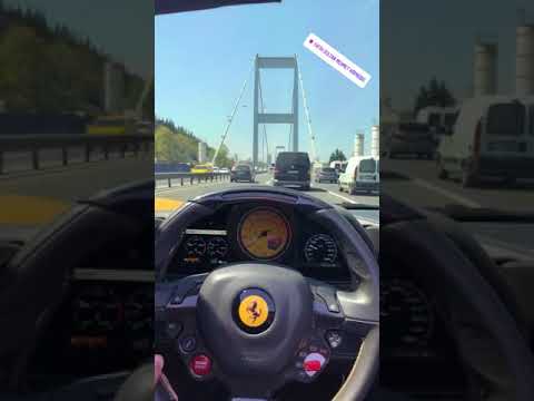 İnstagram Araba Snap | Ferrari | 15 Temmuz Şehitler Köprüsü
