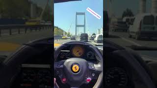 İnstagram Araba Snap Ferrari 15 Temmuz Şehitler Köprüsü