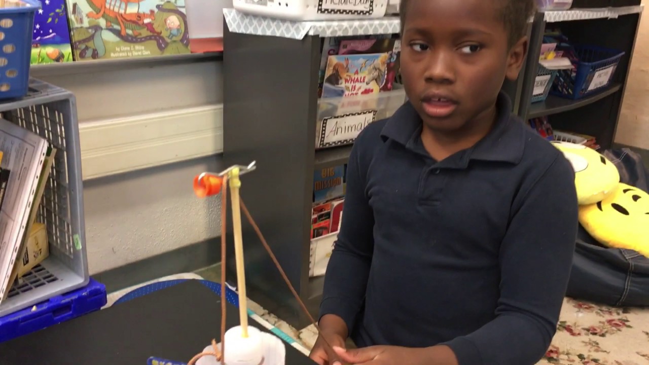 Simple Machine - flagpole - pulley 