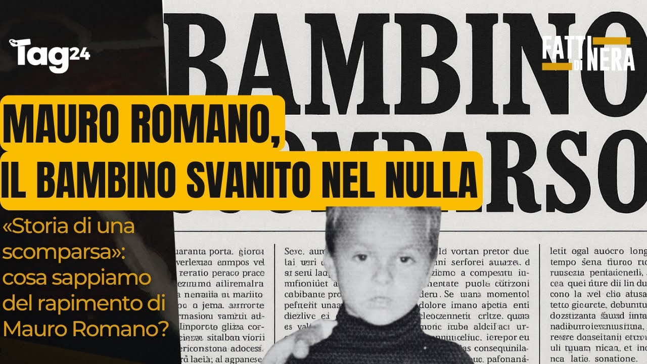 Che fine ha fatto il piccolo Mauro Romano? Il rapimento più lungo del mondo