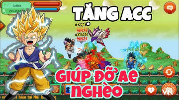 Ngọc rồng online - Tặng njck, và giúp đỡ những ae nghèo trong game tập 1