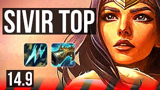 SIVIR vs GAREN (TOP) | 8 solo kills, Godlike | TR Diamond | 14.9