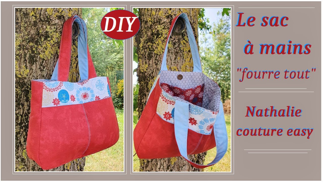 Simplicity Patron de couture pour sac fourre-tout, code S9618, taille unique, multicolore