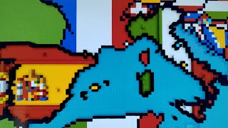 How to BUILD tiny scale in MC part 4 Italy and spain