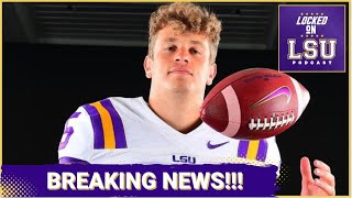 WHY did LSU QB Walker Howard enter transfer portal?! What comes next for LSU's QB room?