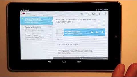 Divert SMS text messages with PopMyPhone. Send to email or other phones. Keep a backup  of texts