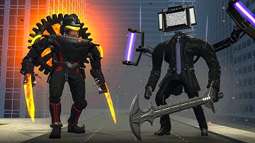 NEW POLYCEPHALY TV MAN VS ASTRO HUNTER MUTANT AND OTHERS! - Skibidi Toilet 79 (part 3) [Garry
