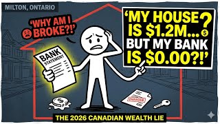The 2026 Canadian Wealth Lie: Why You Feel Broke with a $1.2M Average