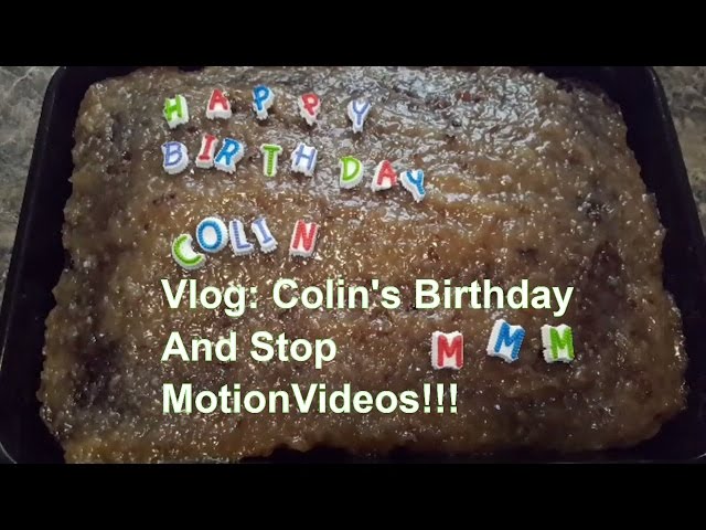 Roadschool Life | Colin's birthday and M&M stop motion videos!!