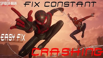 Spider-Man Miles Morales Fix Constant Crashing EASY FIX