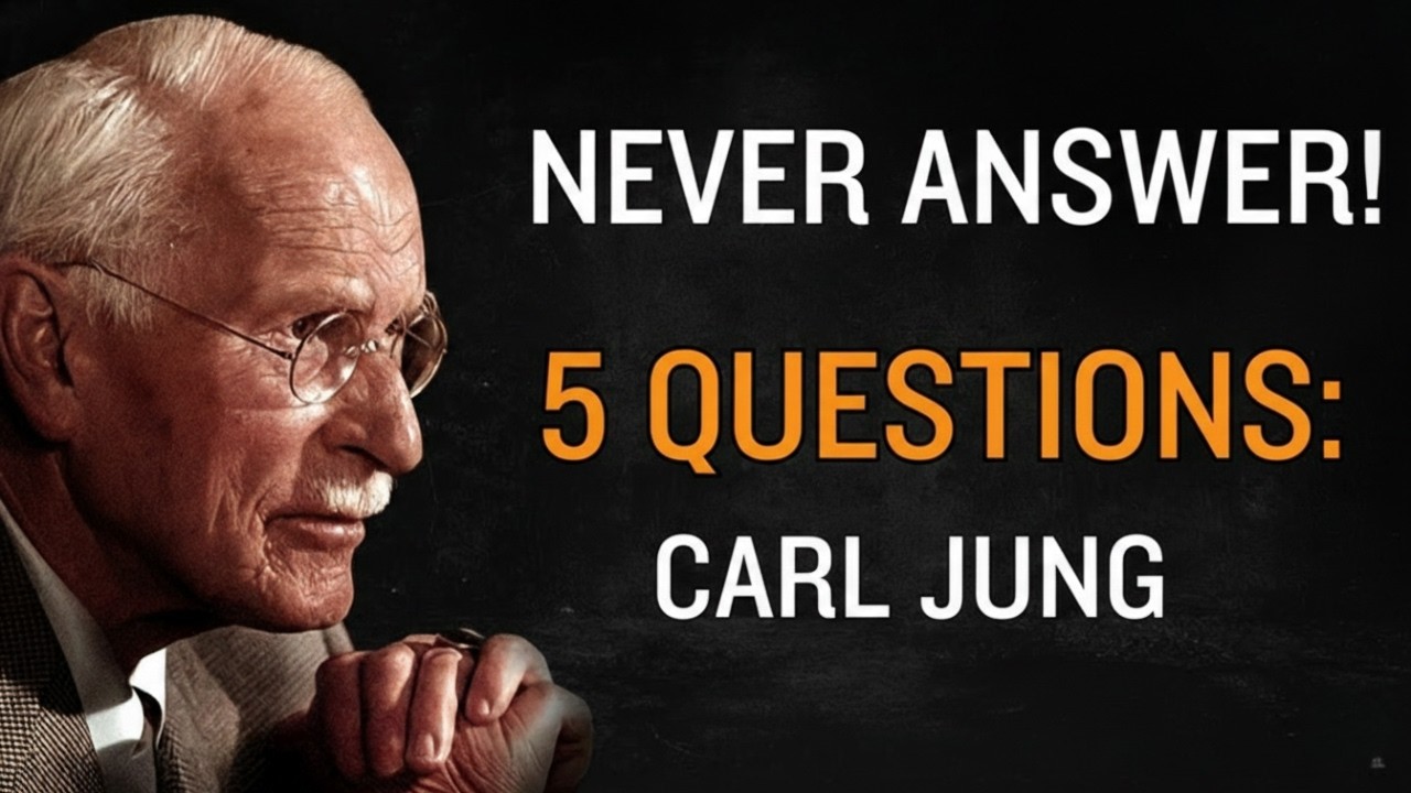 NEVER Answer These 5 Questions | Carl Jung's Warning About Manipulation