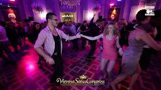 Deniz Seven & Ksyusha Kononenko - Social Dancing Vienna Salsa Congress 2019