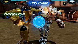 Information REAL STEEL WRB-GRIDLOCK vs MIDAS & COSMOBOT, ALBINO (ЖИВАЯ СТАЛЬ) News