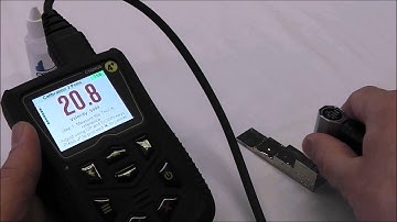 How to Perform a Two-Point Calibration of a Cygnus 4+ NDT Ultrasonic Thickness Gauge