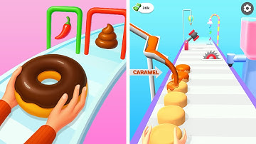 Bakery Stack All Levels Gameplay Walkthrough 