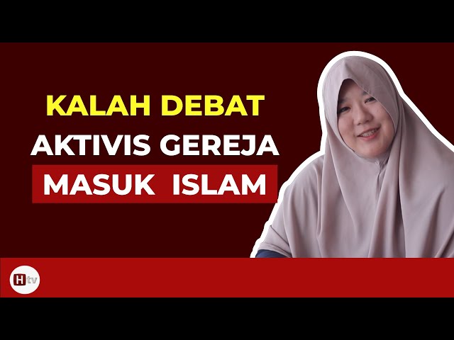 KALAH DEBAT,  Aktivis Gereja  dari Keluarga  Kaya  Ini Pun Masuk Islam class=
