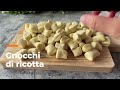 Hai mai provato gli GNOCCHI DI RICOTTA? Sono FACILISSIMI DA FARE....e che buoni!