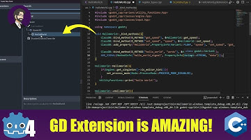 How To Use and Debug GD Extension With Godot 4.1! Advanced Godot!
