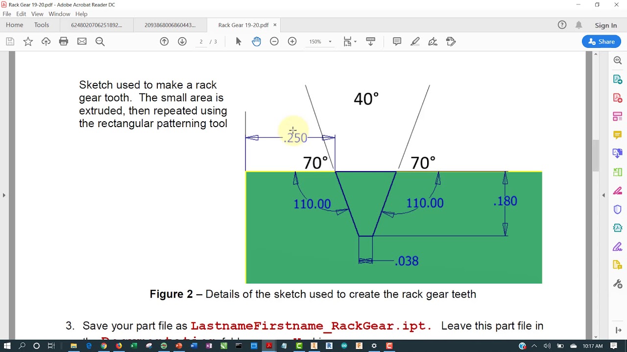 Rack Gear Detail View YouTube