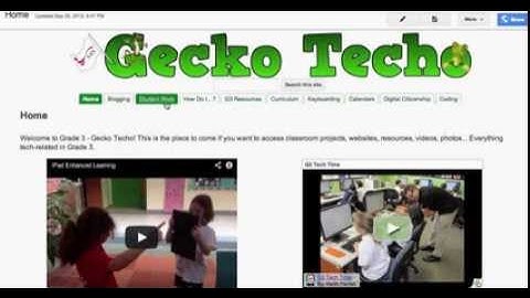 Centered Horizontal Navigation in Google Sites