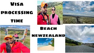 Newzealand visa processing time| Muriwai Beach NZ| Village life NZ| Happy&Deep Randhawa #viral