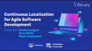 Continuous localization for agile software development webinar