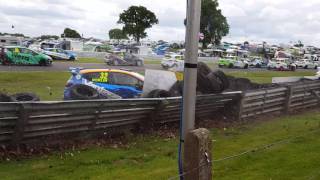 BTCC..... CLIO CUP DRAMATIC CRASH! OULTON PARK 21/05/17