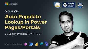Auto Populate Lookup field value on Power Pages Form or Portal Form in Dynamics 365