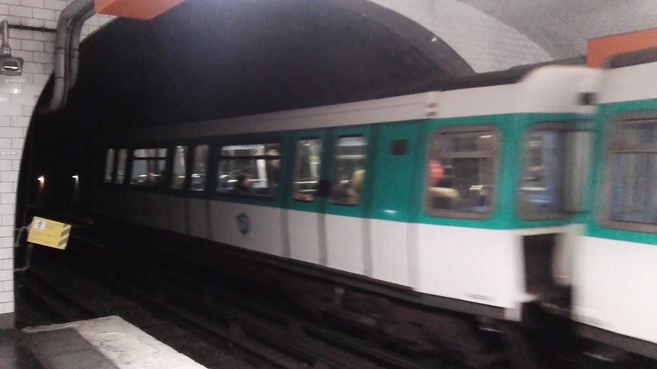 (PARIS) MF77 M8 - Bastille (RATP) - YouTube