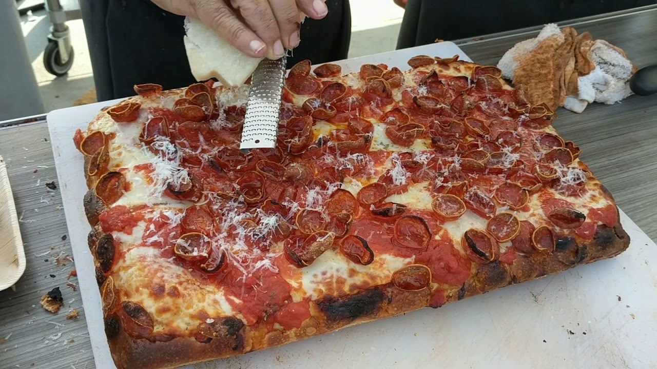 Pizzapalooza - Scott & John make Sicilian pizza