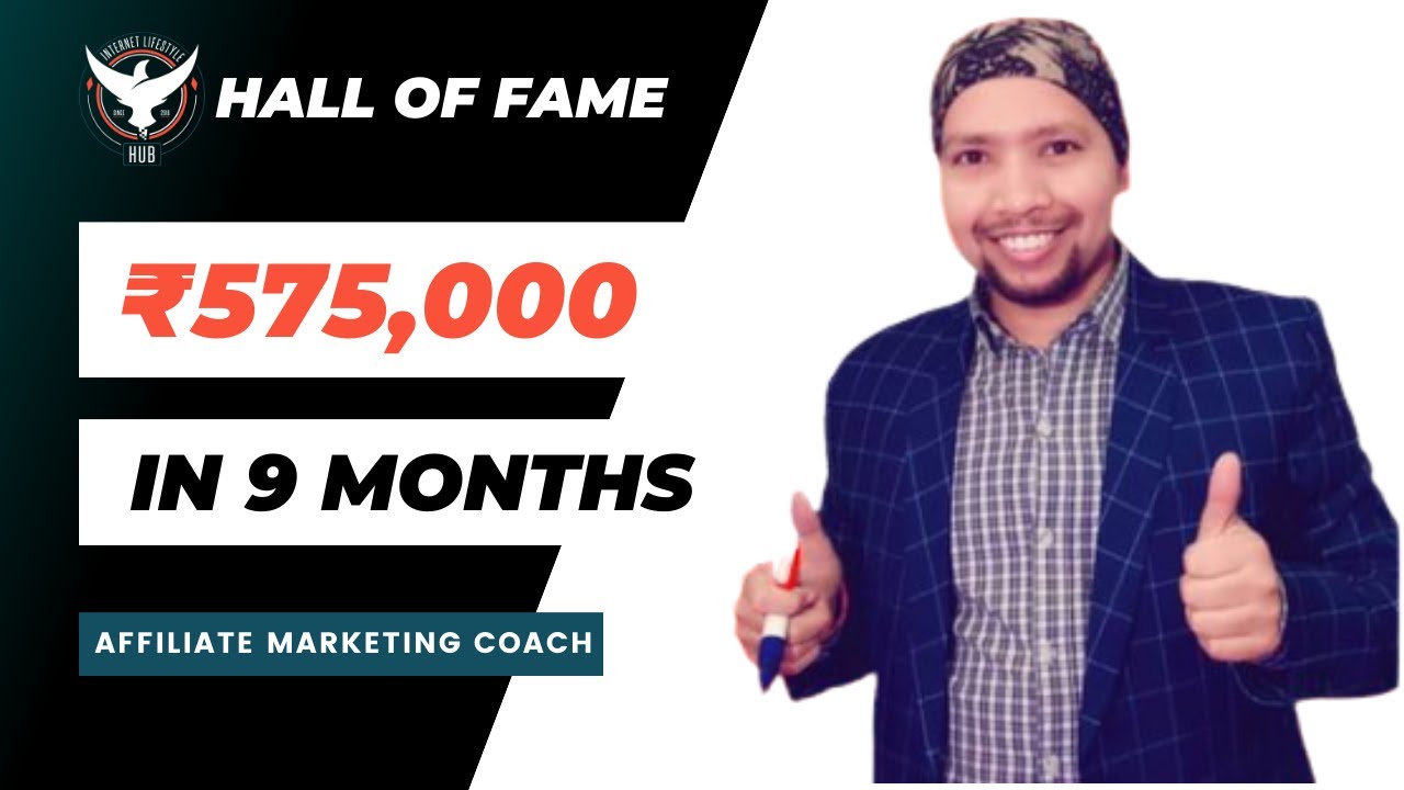 Affiliate Marketing Coach Prakhar Achieves ₹575,000 in 9 months