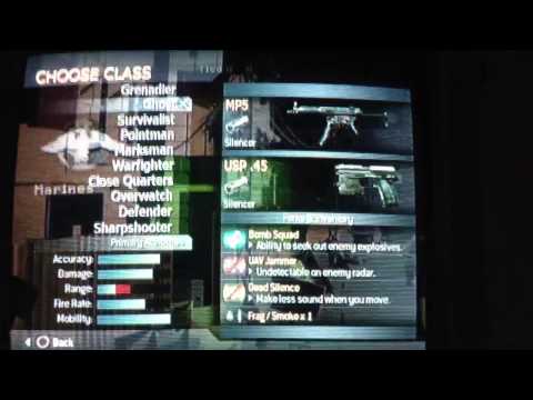 COD4 Prestige Menu + Codes