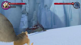 Ice Age: Scrat's Nutty Adventure - Cretaceous \& Maelstrom Boss Battle (PS5 Version)