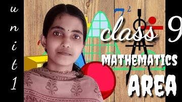 Area പരപ്പളവ് | class 9 mathematics part 1 in malayalam