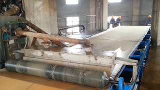 How does the mine vacuum belt filter press achieve dry and wet separation?