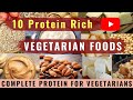 10 Protein rich vegetarian foods | Best Vegan Protein