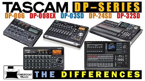 Tascam Digital Portastudio Series: Differences Explained